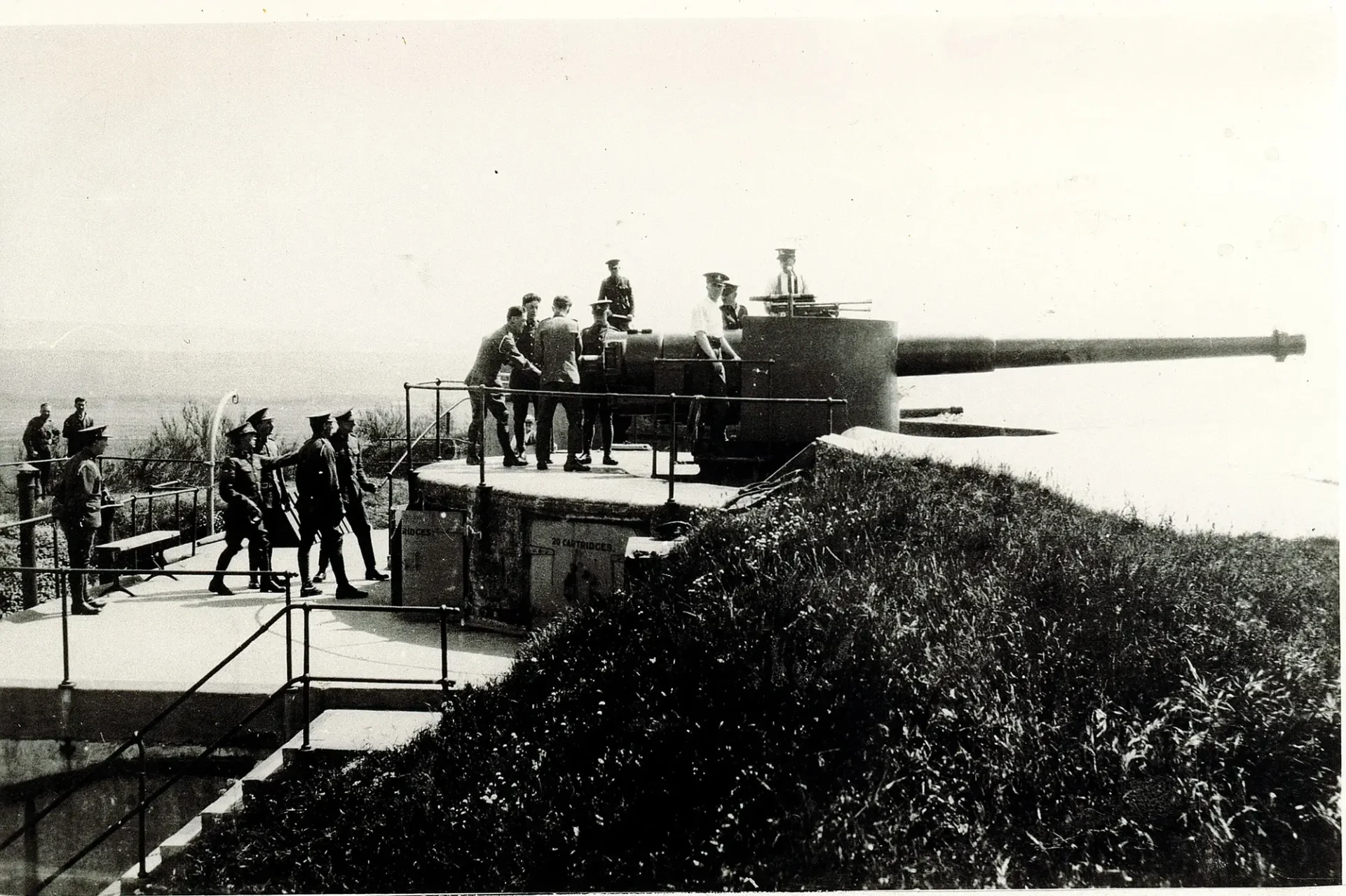 A photo of Newhaven Fort in 1914