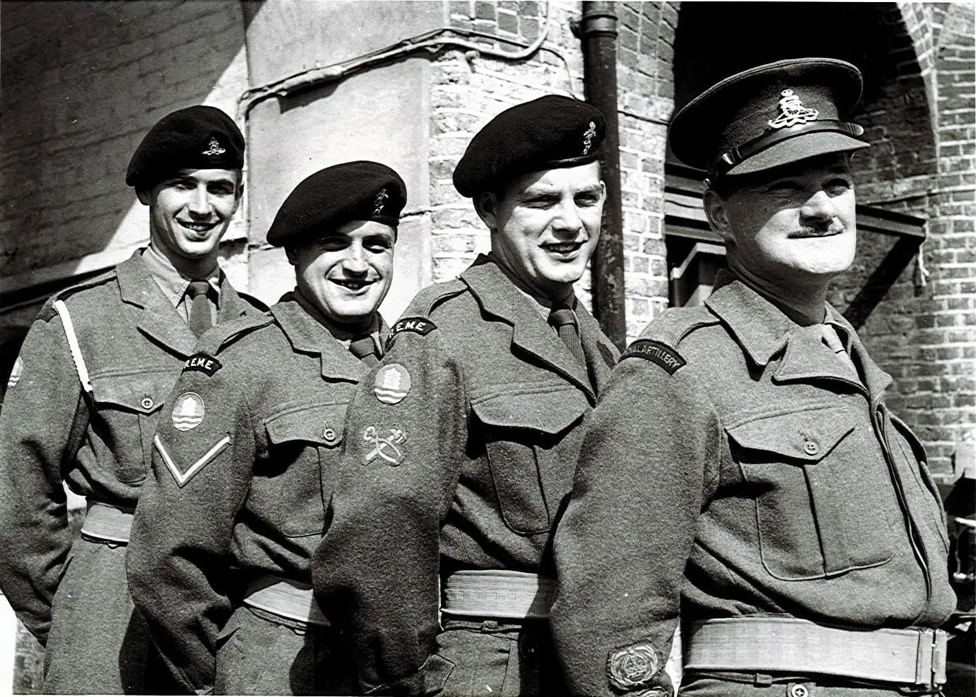 A photo of Newhaven Fort in 1956